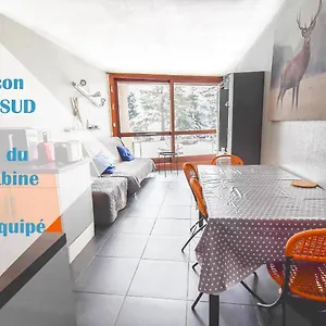  Appartement Les Balcons De Villard, Studio Chaleureux 4-6 Pers 50m Des Pistes, Balcon Exposé Sud, Draps Non Compris